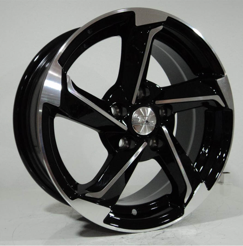 6X14 TL-5170 5X100 ET35 57.1 BLACK MACHINED XL