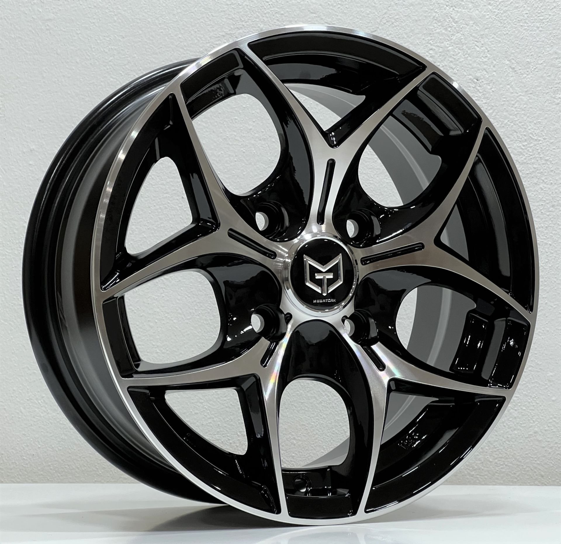 5.5X13 TORK-3206 4X100 ET30 73.1 BLACK MACHINED