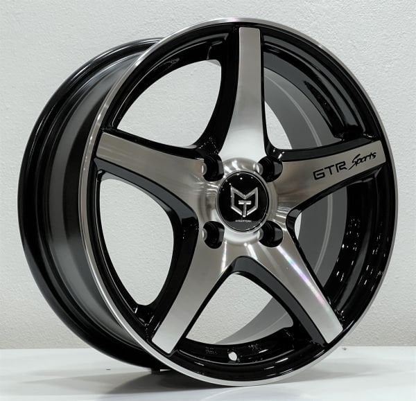 6.5X15 TORK-3208 4X100 ET35 73.1 BLACK MACHINED