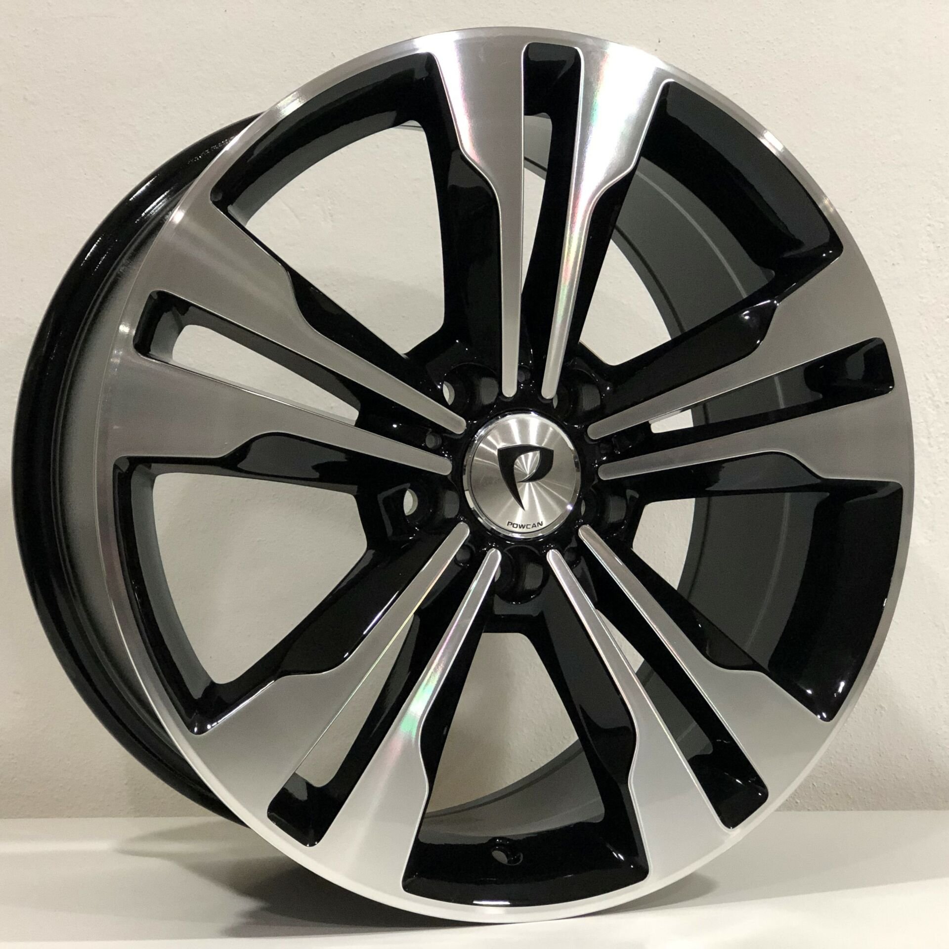 8X17 BK-754 5X112 ET45 66.56 BLACK MACHINED XL