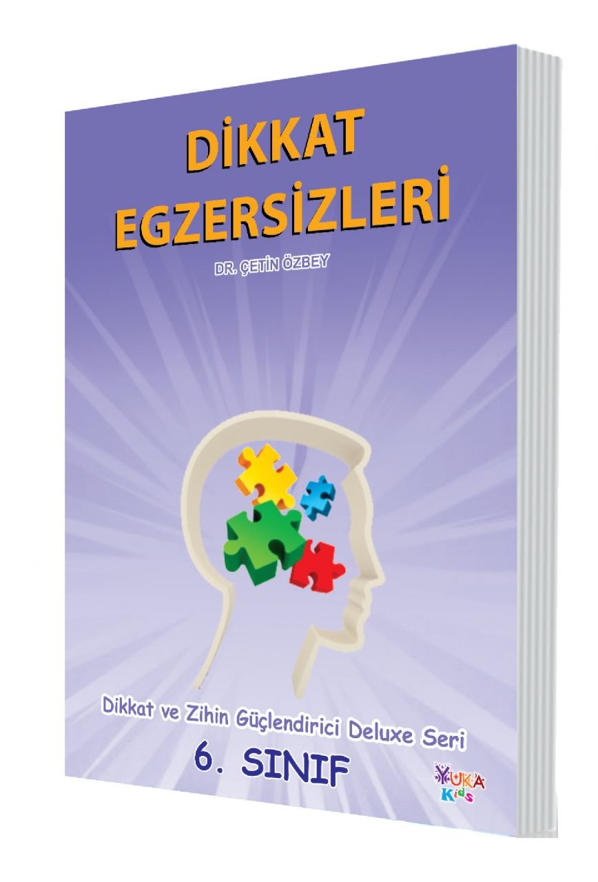 Dikkat Egzersizleri 6. Sınıf (Dikkat ve Zihin güçlendirci Deluxe Seri)