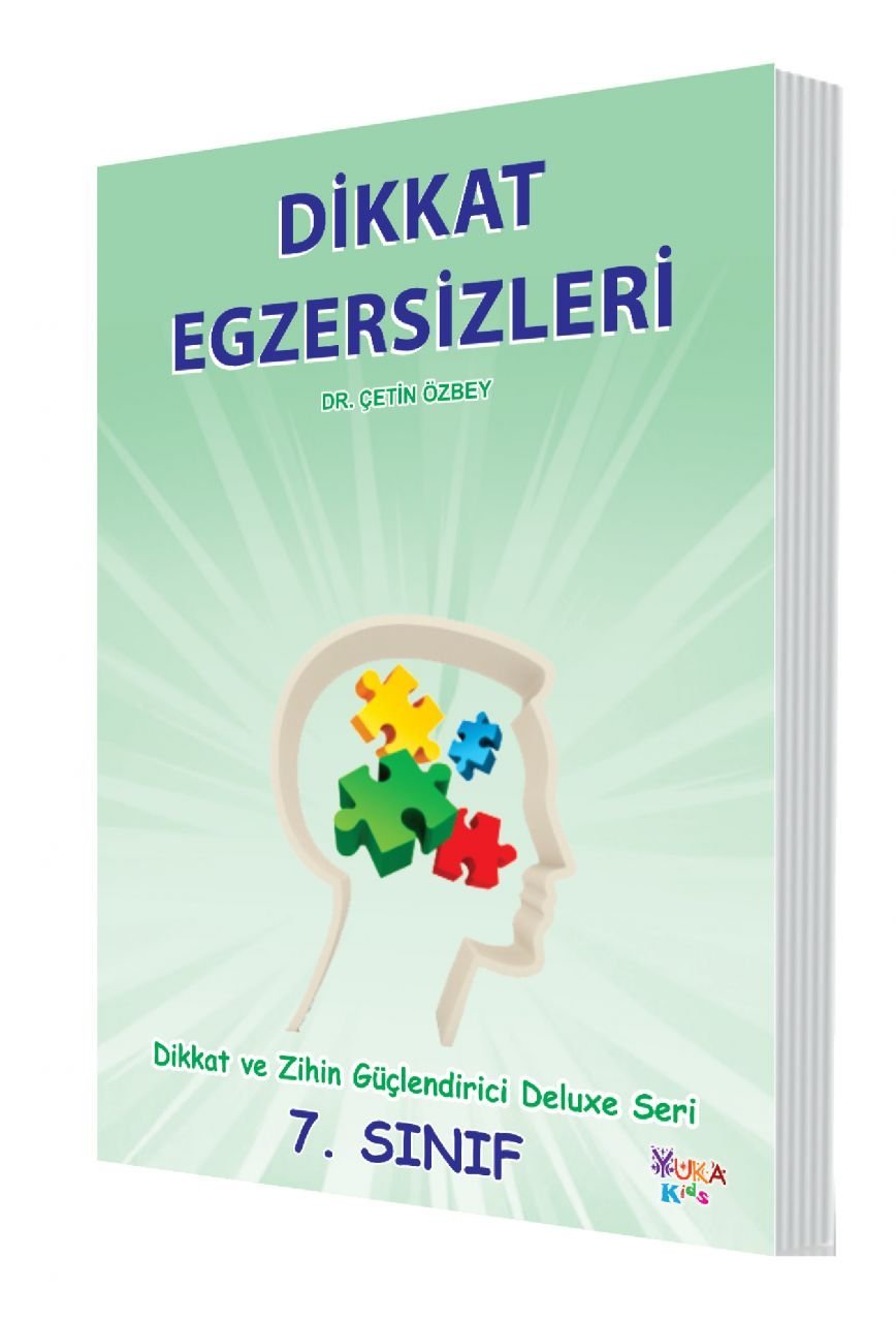 Dikkat Egzersizleri 7. Sınıf (Dikkat ve Zihin güçlendirci Deluxe Seri)