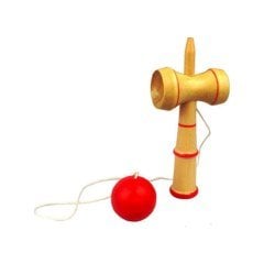 Ahşap Kendama Dikkat ve Denge Oyunu