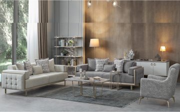 Loft Gold Koltuk Takımı