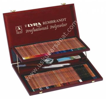 Lyra Polycolor  Artist Atelier 106 Parça Ahşap Set