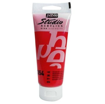 Pebeo Studio Akrilik Boya 100ml Tüp 354 Red Blue metallic