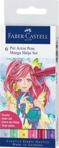 Faber Castell Pitt Artist Manga Set 6,lı 167155