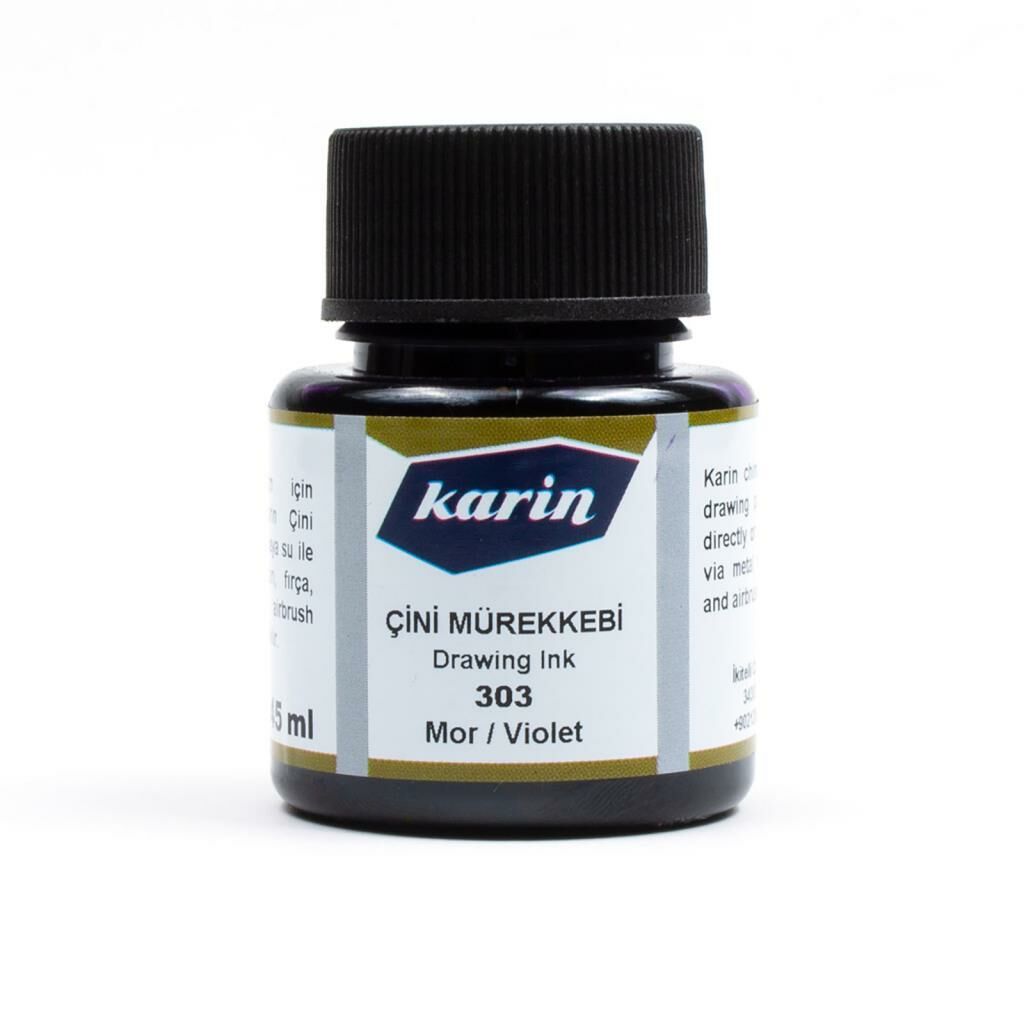 Karin Çini Mürekkebi 45ml 303 Mor