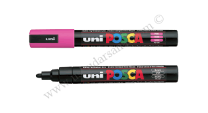 Uni-ball Posca Su Bazlı Marker PC-5M Orta  Gri