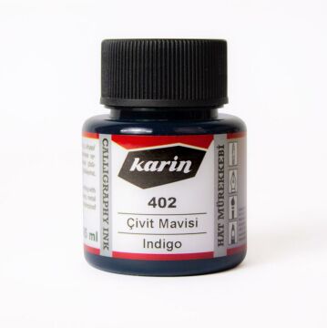 Karin Hat Mürekkebi 45ml Çivit Mavisi 402