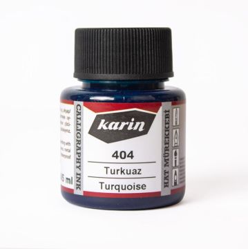 Karin Hat Mürekkebi 45ml Turkuaz 404