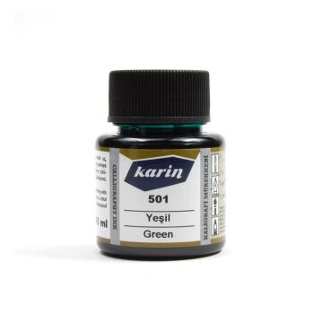 Karin Kaligrafi Mürekkebi 45ml Yeşil 501