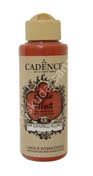 Cadence Style Matt Akrilik Boya 120ml 9044 Kök kırmızı Alizarin