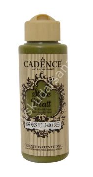 Cadence Style Matt Akrilik Boya 120ml 9049 Asker yeşili Army green