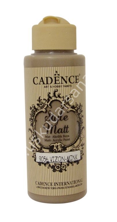 Cadence Style Matt Akrilik Boya 120ml 9056 Vizon Mink