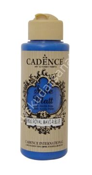 Cadence Style Matt Akrilik Boya 120ml 9061 Royal mavi Royal blue