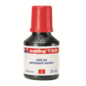 Edding T 25 Permanent Mürekkep 30 ml