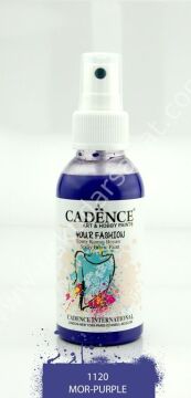 Cadence Your Fashion Sprey Kumaş Boyası 100ml 1120 Mor- Purple