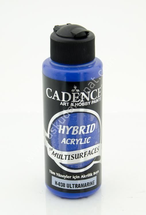 Cadence Hybrid Multisurfaces Akrilik Boya 120ml  H-038 ULTRAMARINE