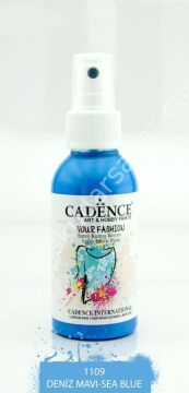 Cadence Your Fashion Sprey Kumaş Boyası 100ml 1109 Deniz Mavi