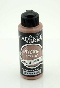 Cadence Hybrid Multisurfaces Akrilik Boya 120ml  H-019 AÇIK KAHVE