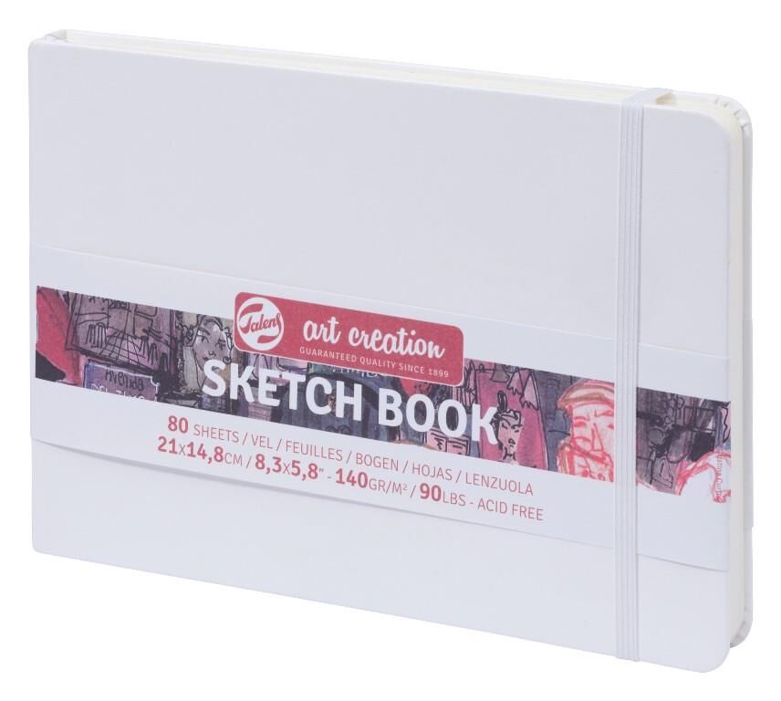 Art creation Sketch Book Eskiz Bloğu 21x14,8 140gr 80 Yaprak BEYAZ