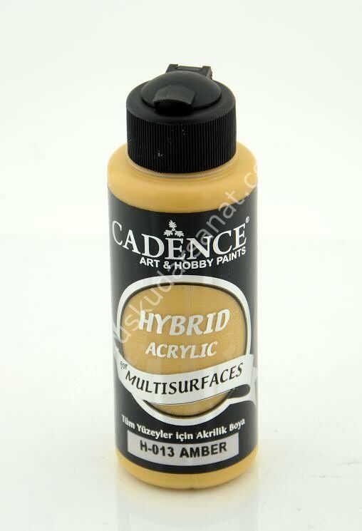 Cadence Hybrid Multisurfaces Akrilik Boya 120ml  H-013 AMBER