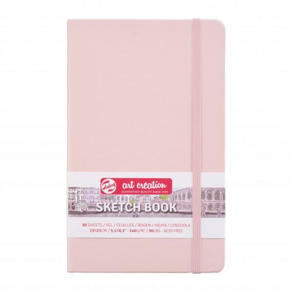 Art creation Sketch Book Eskiz Bloğu 13x21 140gr 80 Yaprak PEMBE