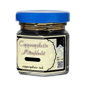 Koza Copperplate Mürekkebi 40ml Black - Siyah