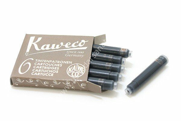 Kaweco Dolmakalem ve Kaligrafi Kalemi Kartuşu 6'lı Kahverengi 10000259