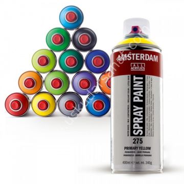 Talens Amsterdam Akrilik Sprey Boya 400ml Ultramarine 504