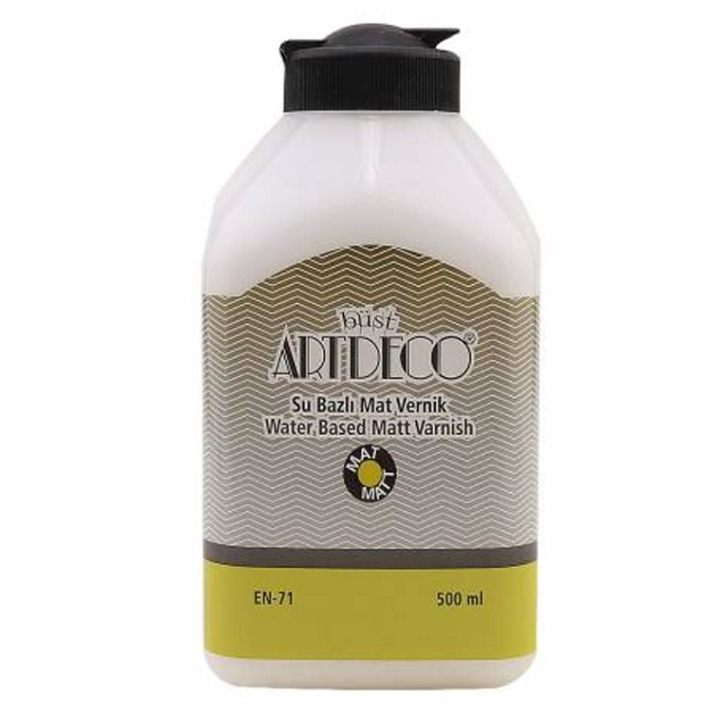 Artdeco Su Bazlı Vernik Mat 500 ML