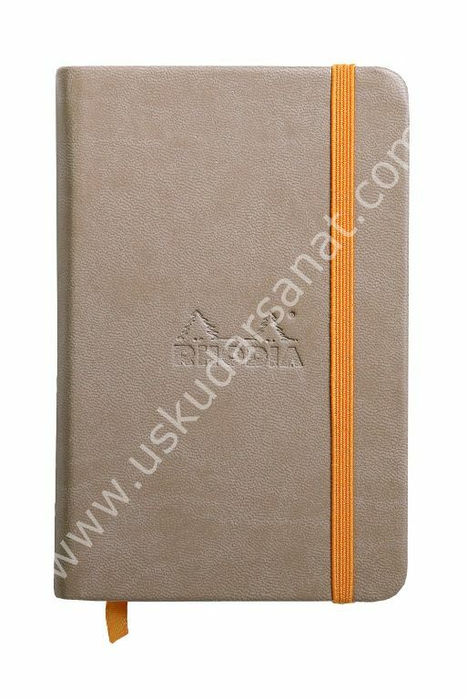 Rhodia Butik Rhodiarama Bloknot A6 Bej 90gr 96 Yaprak Çizgisiz