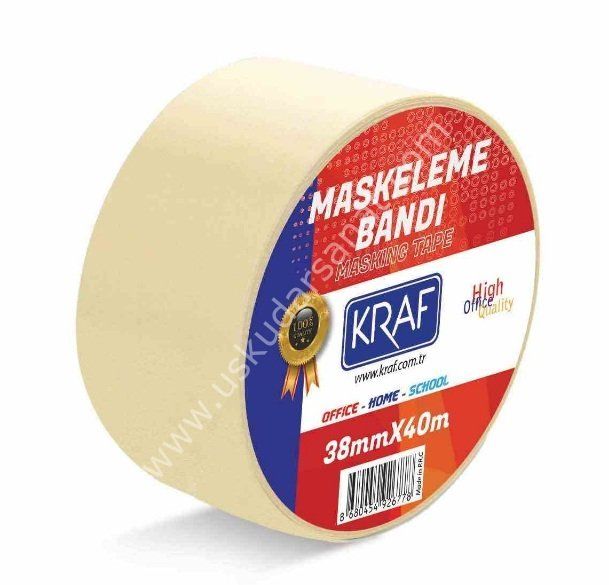 Kraf Maskeleme Bandı 38mmx40m