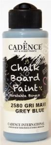 Cadence Chalk Board Paint Karatahta Boyası 120ml Gri Mavi 2580