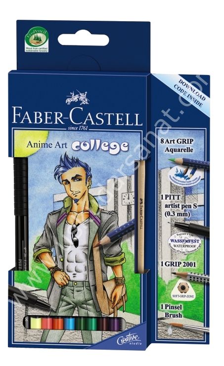 Faber Castell Anime Art College Set 11 Parça (114483)