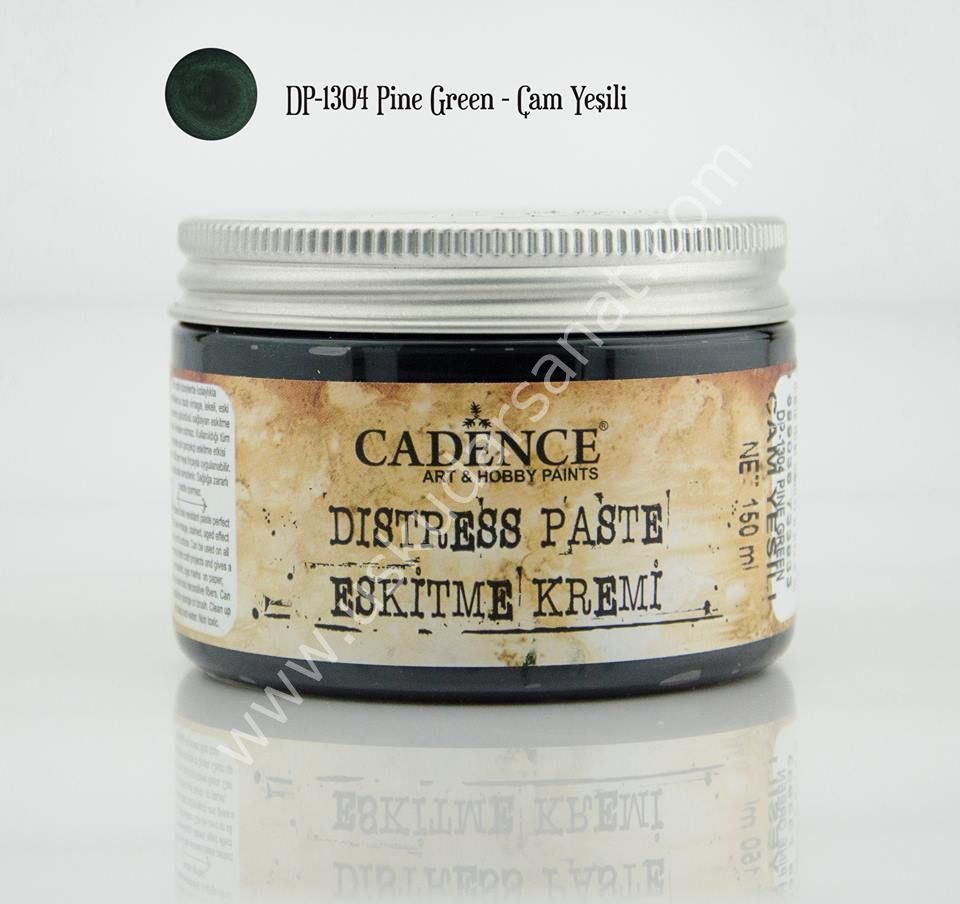 Cadence Distress Paste - Eskitme Kremi 150ml DP 1304 Pine Green -Çam Yeşili