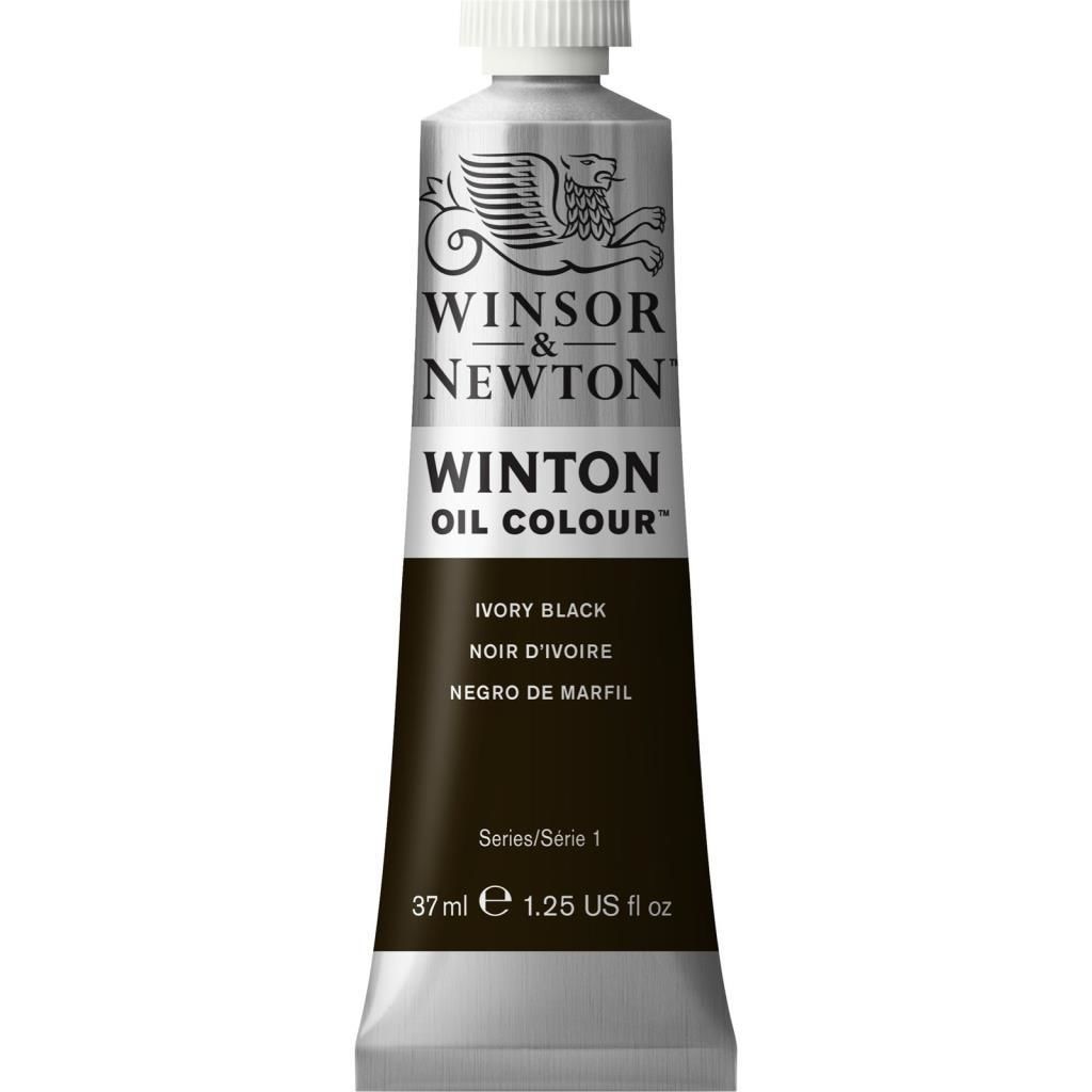 Winsor&Newton Winton Yağlı Boya 37ml 24 Ivory Black (o)*