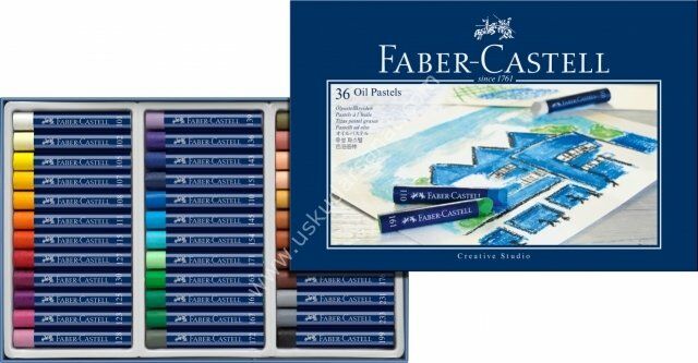 Faber-Castell Creative Studio Yağlı Pastel Boya 36 Renk