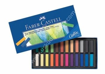 Faber Castell Creative Studio Mini Toz Pastel Boyal (Soft) 24 Renk
