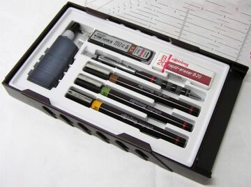 Rotring İrsograf Set Pergelsiz  (0.2-0.3-0.5)+Tikky (Kolej Set) S 0699370