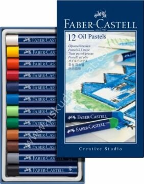 Faber-Castell Creative Studio Yağlı Pastel Boya 12 Renk