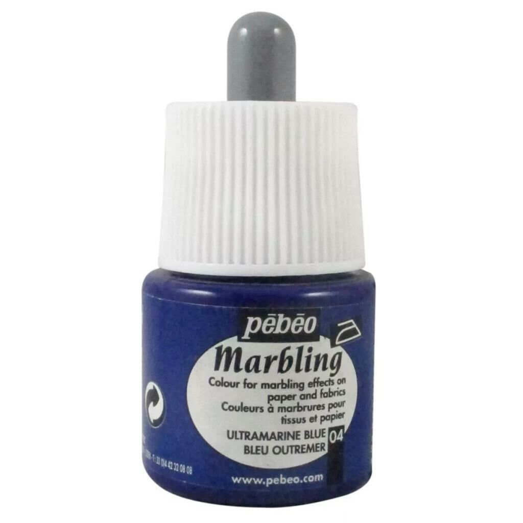 Pebeo Ebru Boyası 45ml 04 Ultramarine Blue