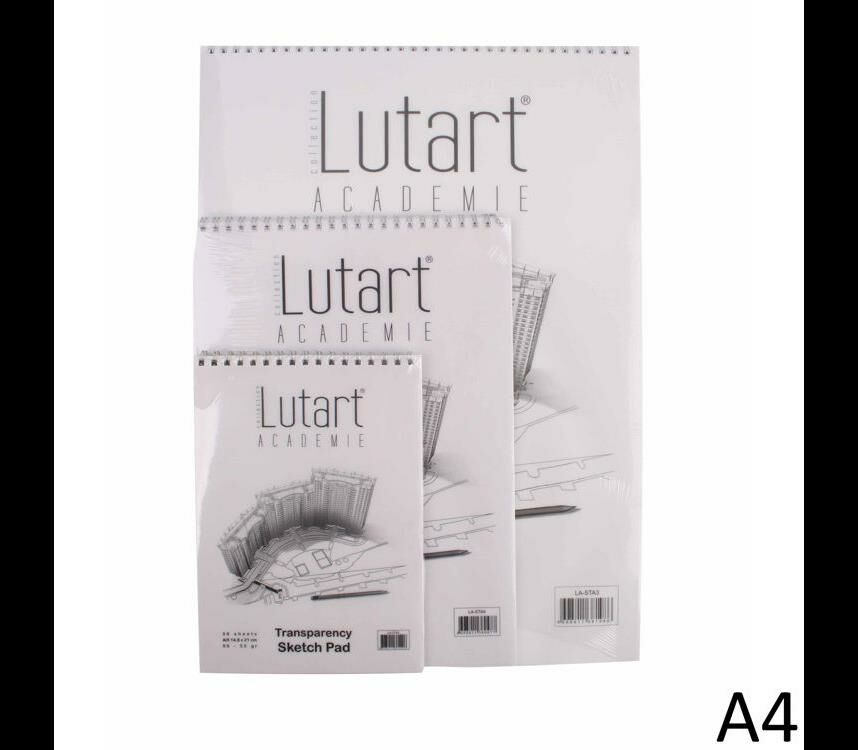 Lutart Eskiz Bloğu 40-45gr 100 Yaprak A4 LA-SA4