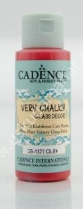 Cadence Very Chalky Glass Decor Cam Boyası 59ml 1372 Çilek-Strawberry