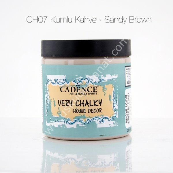 Cadence Very Chalky Home Decor CH07-KUMLU KAHVE 500ml