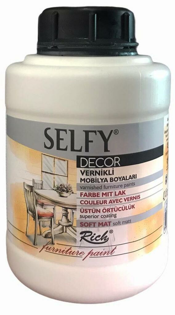 Rich Selfy Decor Vernikli Boya 1250cc  Beyaz 12800