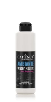 Cadence Ambiante Suya Dayanıklı Akrilik Boya AW-04 ANTİK BEYAZ 250ML + KATALİZÖR 10GR