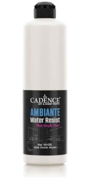 Cadence Ambiante Suya Dayanıklı Akrilik Boya AW-04 ANTİK BEYAZ 500ML + KATALİZÖR 20GR