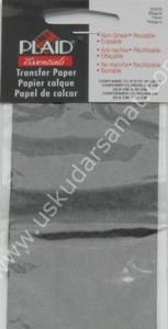 Plaid Transfer Karbon Kağıdı 22,5cmx33cm Siyah
